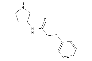 3-phenyl-N-pyrrolidin-3-yl-propionamide