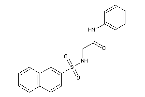 2-(2-naphthylsulfonylamino)-N-phenyl-acetamide