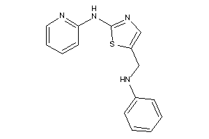 [5-(anilinomethyl)thiazol-2-yl]-(2-pyridyl)amine
