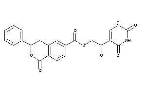 1-keto-3-phenyl-isochroman-6-carboxylic Acid [2-(2,4-diketo-1H-pyrimidin-5-yl)-2-keto-ethyl] Ester