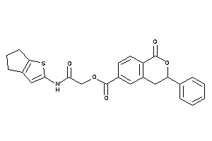 Image of 1-keto-3-phenyl-isochroman-6-carboxylic Acid [2-(5,6-dihydro-4H-cyclopenta[b]thiophen-2-ylamino)-2-keto-ethyl] Ester