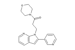 1-morpholino-3-[2-(3-pyridyl)pyrrolo[2,3-b]pyridin-1-yl]propan-1-one