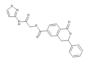 1-keto-3-phenyl-isochroman-6-carboxylic Acid [2-(isoxazol-3-ylamino)-2-keto-ethyl] Ester