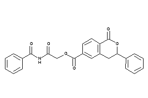 1-keto-3-phenyl-isochroman-6-carboxylic Acid (2-benzamido-2-keto-ethyl) Ester