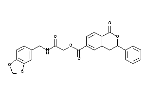 1-keto-3-phenyl-isochroman-6-carboxylic Acid [2-keto-2-(piperonylamino)ethyl] Ester