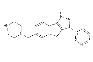 6-(piperazinomethyl)-3-(3-pyridyl)-1,4-dihydroindeno[1,2-c]pyrazole