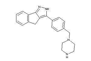 Image of 3-[4-(piperazinomethyl)phenyl]-2,4-dihydroindeno[1,2-c]pyrazole