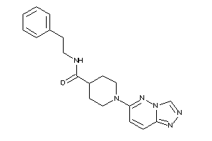 N-phenethyl-1-([1,2,4]triazolo[3,4-f]pyridazin-6-yl)isonipecotamide