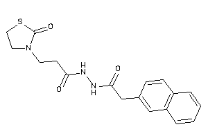 3-(2-ketothiazolidin-3-yl)-N'-[2-(2-naphthyl)acetyl]propionohydrazide