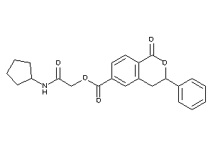 1-keto-3-phenyl-isochroman-6-carboxylic Acid [2-(cyclopentylamino)-2-keto-ethyl] Ester