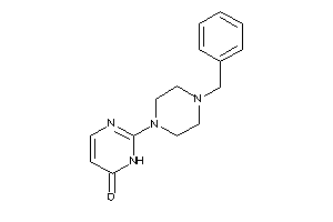 2-(4-benzylpiperazino)-1H-pyrimidin-6-one