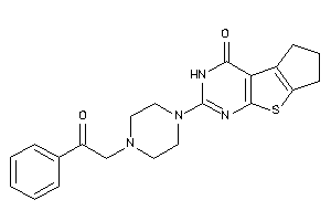 (4-phenacylpiperazino)BLAHone