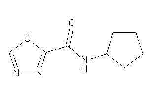 N-cyclopentyl-1,3,4-oxadiazole-2-carboxamide