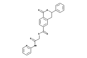 1-keto-3-phenyl-isochroman-6-carboxylic Acid [2-keto-2-(2-pyridylamino)ethyl] Ester