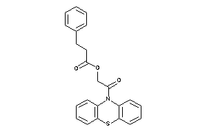 Image of 3-phenylpropionic Acid (2-keto-2-phenothiazin-10-yl-ethyl) Ester
