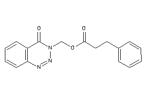 3-phenylpropionic Acid (4-keto-1,2,3-benzotriazin-3-yl)methyl Ester