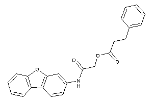 3-phenylpropionic Acid [2-(dibenzofuran-3-ylamino)-2-keto-ethyl] Ester