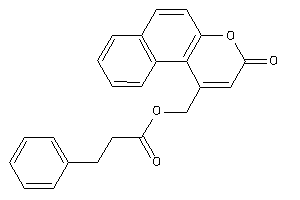 3-phenylpropionic Acid (3-ketobenzo[f]chromen-1-yl)methyl Ester