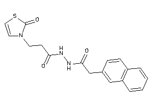 3-(2-keto-4-thiazolin-3-yl)-N'-[2-(2-naphthyl)acetyl]propionohydrazide