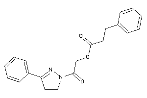 3-phenylpropionic Acid [2-keto-2-(3-phenyl-2-pyrazolin-1-yl)ethyl] Ester