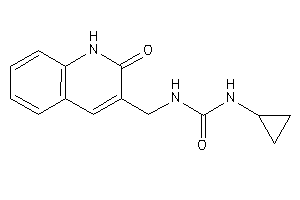 1-cyclopropyl-3-[(2-keto-1H-quinolin-3-yl)methyl]urea