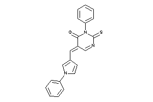 3-phenyl-5-[(1-phenylpyrrol-3-yl)methylene]-2-thioxo-pyrimidin-4-one