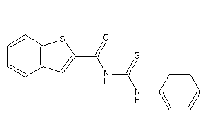 N-(phenylthiocarbamoyl)benzothiophene-2-carboxamide