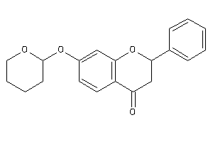 Image of 2-phenyl-7-tetrahydropyran-2-yloxy-chroman-4-one