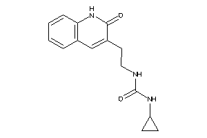 1-cyclopropyl-3-[2-(2-keto-1H-quinolin-3-yl)ethyl]urea