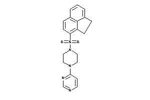 4-(4-acenaphthen-3-ylsulfonylpiperazino)pyrimidine