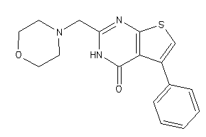 2-(morpholinomethyl)-5-phenyl-3H-thieno[2,3-d]pyrimidin-4-one