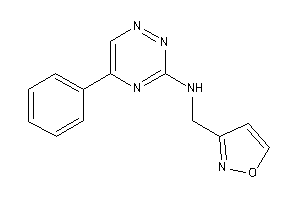 Isoxazol-3-ylmethyl-(5-phenyl-1,2,4-triazin-3-yl)amine