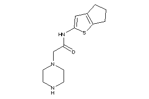 N-(5,6-dihydro-4H-cyclopenta[b]thiophen-2-yl)-2-piperazino-acetamide