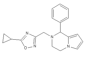 5-cyclopropyl-3-[(1-phenyl-3,4-dihydro-1H-pyrrolo[1,2-a]pyrazin-2-yl)methyl]-1,2,4-oxadiazole