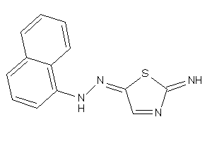 [(2-imino-3-thiazolin-5-ylidene)amino]-(1-naphthyl)amine