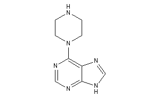 Image of 6-piperazino-9H-purine