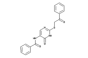 N-[6-keto-2-(phenacylthio)-1H-pyrimidin-5-yl]benzamide