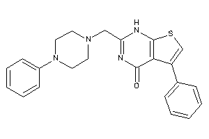 5-phenyl-2-[(4-phenylpiperazino)methyl]-1H-thieno[2,3-d]pyrimidin-4-one