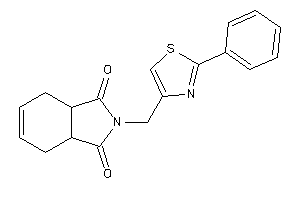 2-[(2-phenylthiazol-4-yl)methyl]-3a,4,7,7a-tetrahydroisoindole-1,3-quinone