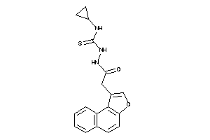 Image of 1-[(2-benzo[e]benzofuran-1-ylacetyl)amino]-3-cyclopropyl-thiourea