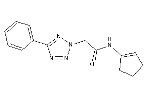 N-cyclopenten-1-yl-2-(5-phenyltetrazol-2-yl)acetamide