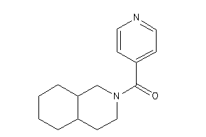 3,4,4a,5,6,7,8,8a-octahydro-1H-isoquinolin-2-yl(4-pyridyl)methanone