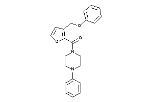 [3-(phenoxymethyl)-2-furyl]-(4-phenylpiperazino)methanone