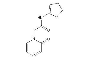 N-cyclopenten-1-yl-2-(2-keto-1-pyridyl)acetamide