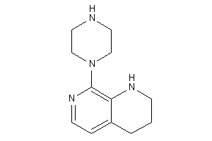 8-piperazino-1,2,3,4-tetrahydro-1,7-naphthyridine