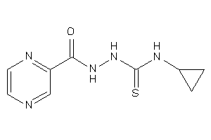 1-cyclopropyl-3-(pyrazinoylamino)thiourea