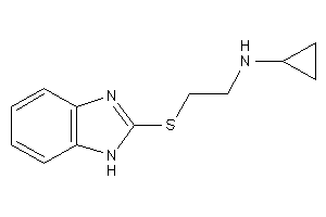 2-(1H-benzimidazol-2-ylthio)ethyl-cyclopropyl-amine