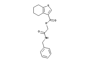 4,5,6,7-tetrahydrobenzothiophene-3-carboxylic Acid [2-(benzylamino)-2-keto-ethyl] Ester