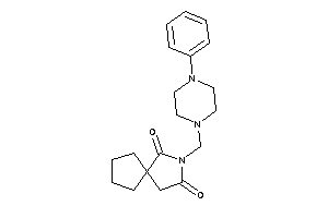3-[(4-phenylpiperazino)methyl]-3-azaspiro[4.4]nonane-2,4-quinone