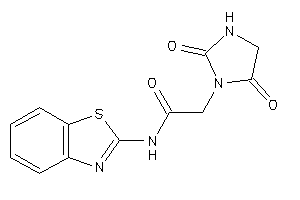 N-(1,3-benzothiazol-2-yl)-2-(2,5-diketoimidazolidin-1-yl)acetamide